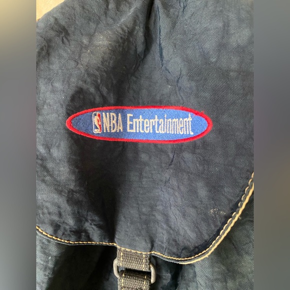 Kipling Navy Backpack with Adjustable Straps and Flap Closure NBA Entertainment - Picture 2 of 10